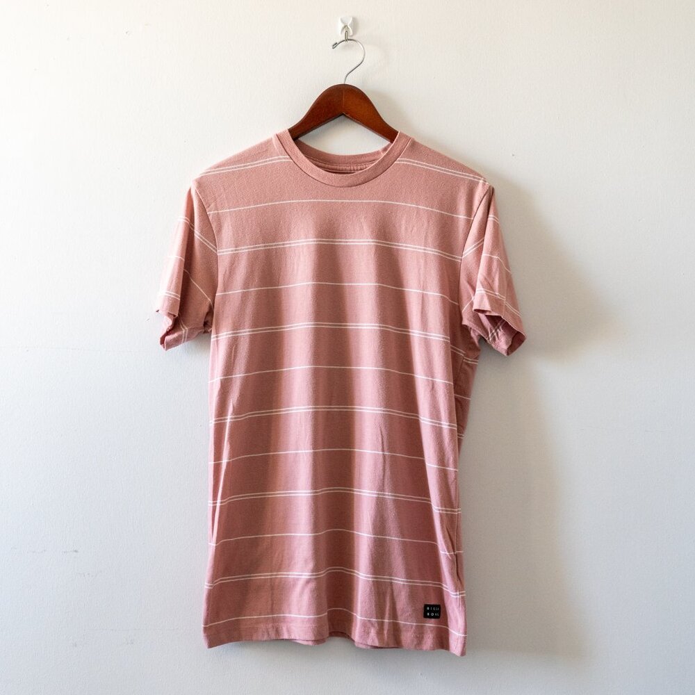 Billabong Beach Striped Tshirt Size Small